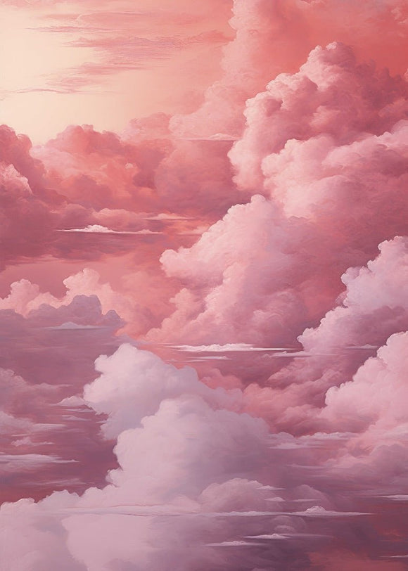 Paint Pink Sky plakat - flere str. (A17, A147, A1117) fra Atelier Imaginare