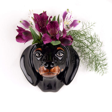Dachshund Wall-Mounted Vase - Dimsstudio
