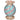 Candy candle holder - pink and blue