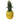 Yellow pineapple in ceramic - Large