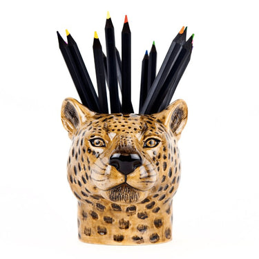 Leopard lille vase - blyantholder fra Quail