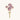 Lilla blomster knage