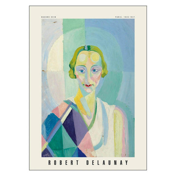 Robert Delaunay poster - M. Heim (1100) - kunstplakat til væggen