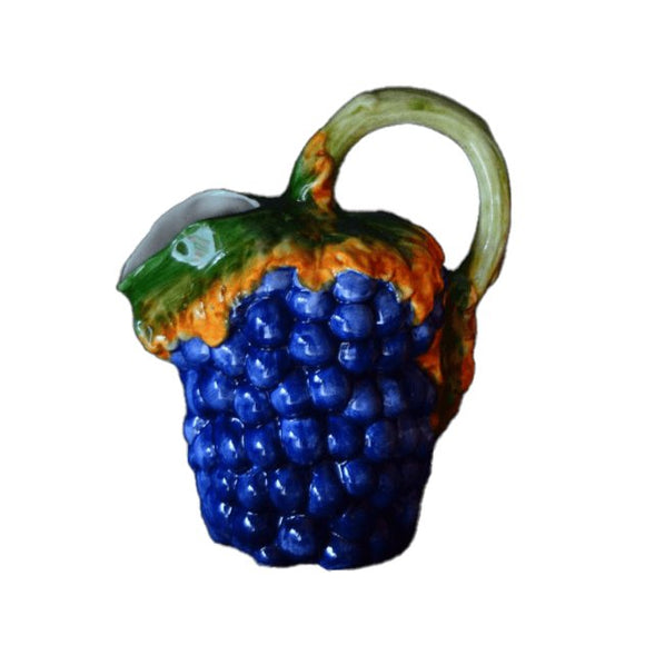 Jarra con forma de uva - cerámica italiana 